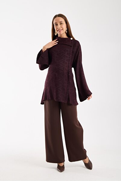 Işşıl 50907- decolteu larg Bluză-Tunică pentru gravide cu alăptare