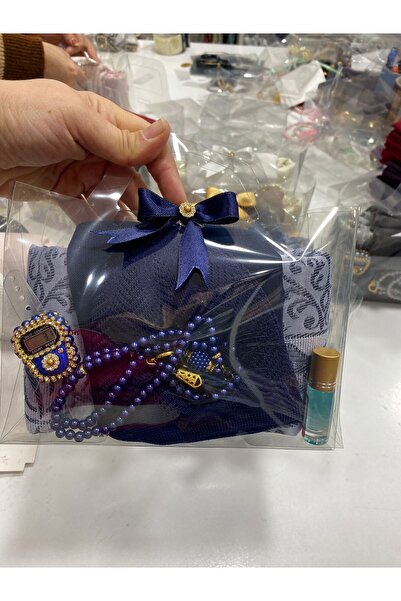 Ceylan AL AVM Set de geantă piese pentru Hajj Umrah Mevlüt - Covoraș de rugăc...