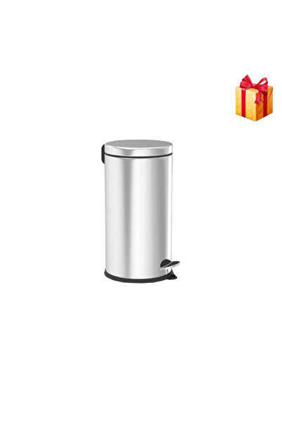 HORECA Coș de gunoi din oțel inoxidabil cu pedală, 12 litri