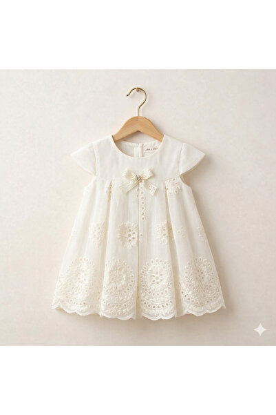 SweetMe فستان بناتي مبطن بالصوف