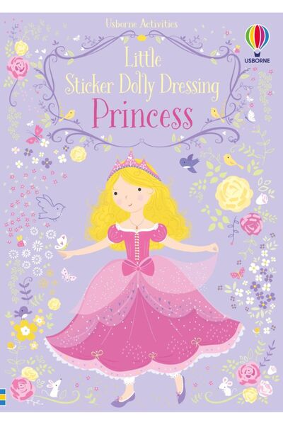 Usborne Little Sticker Dolly Dressing Princess