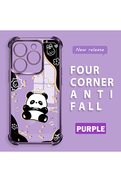 ucuc غطاء حماية شفاف متوافق مع هاتف Infinix Hot 40i، مصنوع من السيليكون بأربع...