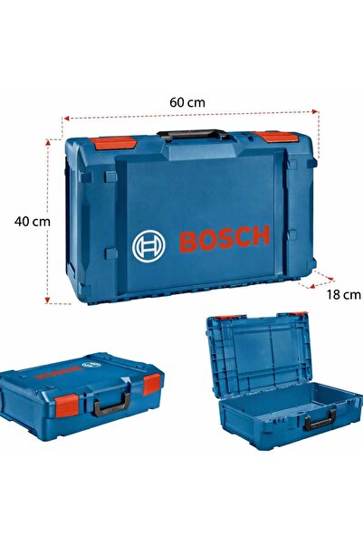 Bosch XL-BOXX Uyumlu Takım Çantası 60x40x18 cm Darbeye Dayanıklı Sert Plastik...