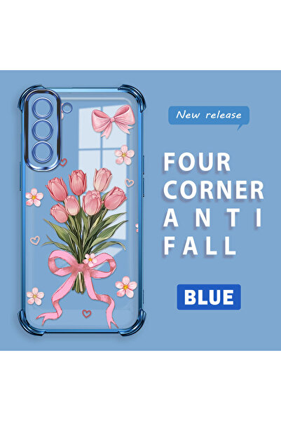 ucuc حافظة شفافة متوافقة مع هاتف سامسونج جالاكسي S21 FE 5G مصنوعة من السيليكو...