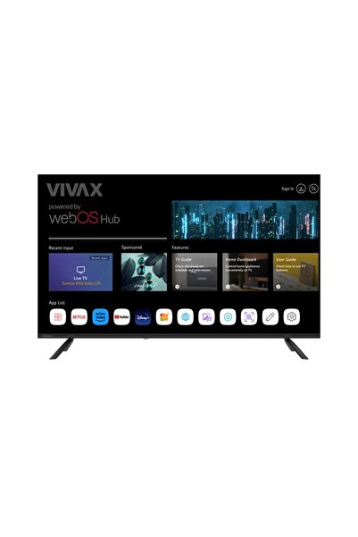 VIVAX Televizor inteligent LED 43LE110WO, Diagonală 109 cm, Smart, Full HD, C...