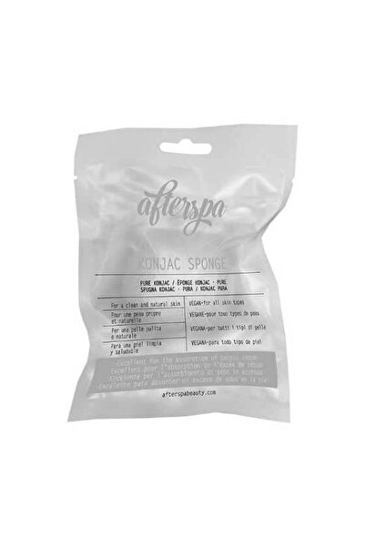 After إسفنجة كونجاك نقية من أفتر سبا (قطعة واحدة)