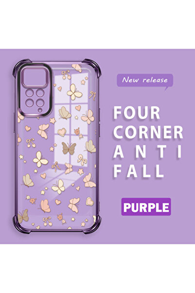 ucuc حافظة ريدمي نوت 12 برو 4G متوافقة مع السيليكون الشفاف ذو الزوايا الأربعة...