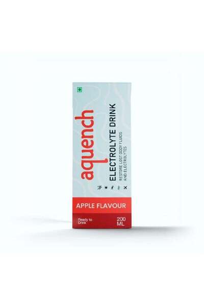 Aquench مشروب إلكتروليت جاهز للشرب | بنكهة التفاح