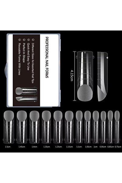 delis Tipsuri reutilizabile Marquise, TIPS20, Slim Square, 120 buc