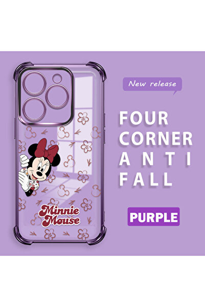 ucuc غطاء حماية شفاف متوافق مع هاتف Infinix Hot 40i، مصنوع من السيليكون بأربع...