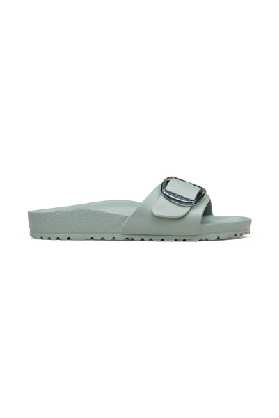 Birkenstock Women's Madrid Eva Big Buckle Slipper - Sage Green