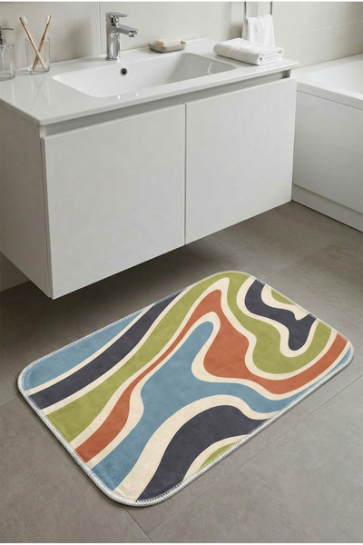 Zevahir Home Χαλάκι μπάνιου πολλαπλών χρήσεων μπροστά στο νεροχύτη, αντιολισθ...