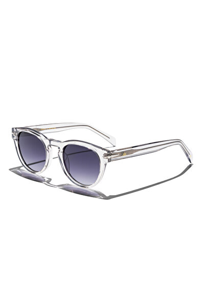 EYE OF HORUS Eoh4017 C3 Light Gray Acetate Unisex Sunglasses