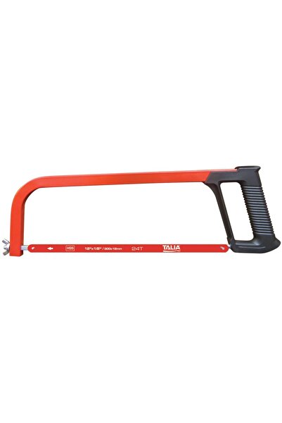 TaliaPlast Metal Saw with Ergonomic Handle and HSS Blade – Epoxy Steel Frame