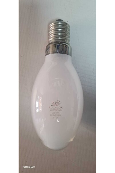GENERAL 250W sodyum ampul LOCALOX E40 LU250/D/40