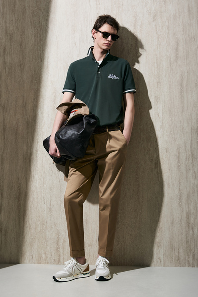 Lufian Artos Smart Men's Polo Shirt Khaki