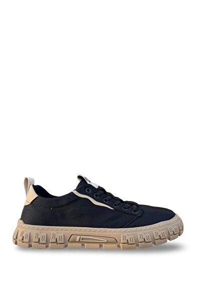 Guja Guıja Y518 Keten Erkek Spor Sneaker Siyah
