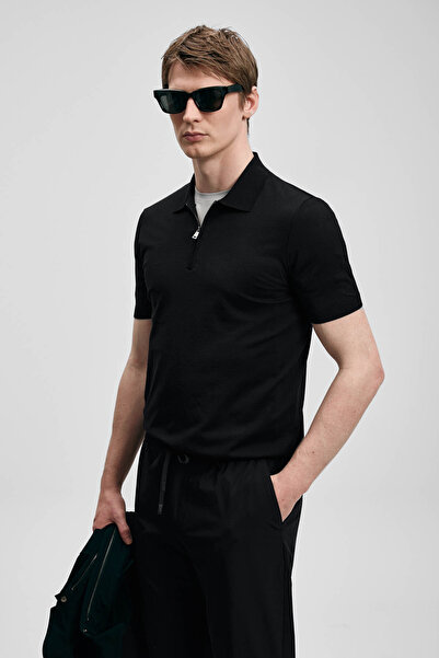 Lufian North Black Men's T-Shirt 111090136