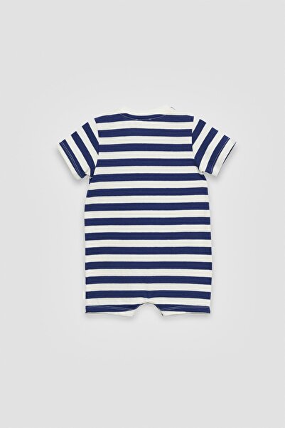 NBT BSC BG Store Erkek Bebek Çizgili Tulum
