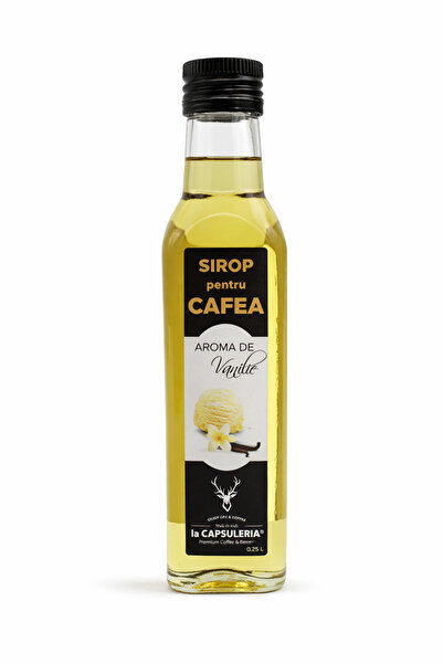 La Capsuleria Sirop de cafea, vanilie, La Capsuleria, 250 ml