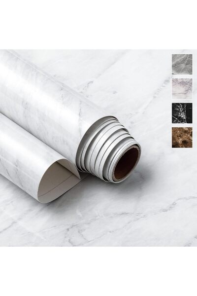 BPA ملصق ® ذو مظهر جرانيت وتأثير رخامي، فيلم فينيل ذاتي اللصق، سهل التقشير وا...