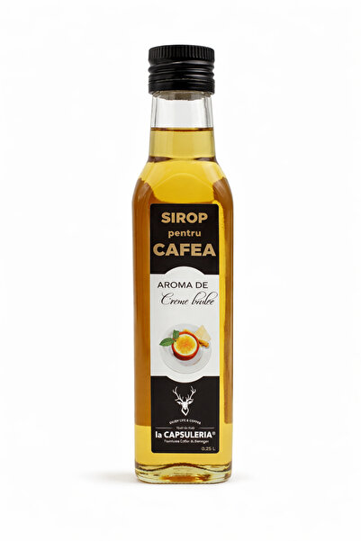 La Capsuleria Sirop de cafea, Crème brûlée, La Capsuleria, 250 ml