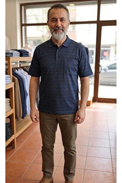 güncüoğlu ΑΝΔΡΙΚΟ ΚΛΑΣΙΚΟ ΜΠΛΟΥΖΑΚΙ ΜΕ ΚΟΝΤΑ ΜΑΝΙΚΙΑ ΚΑΙ ΓΙΑΚΑ POLO Με τσέπες