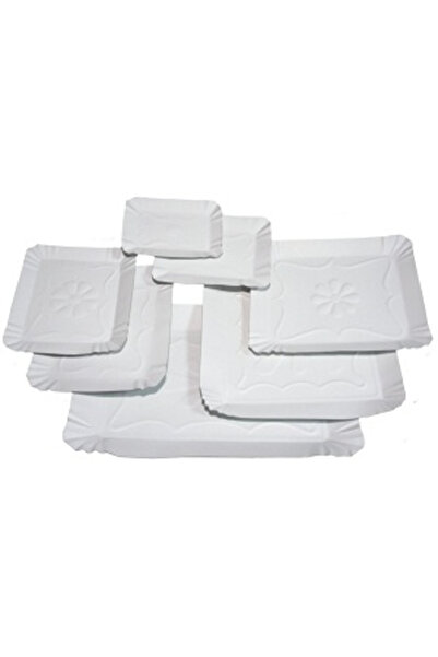 HORECA Cardboard trays T2 11x14.6 cm, Set of 100 pcs