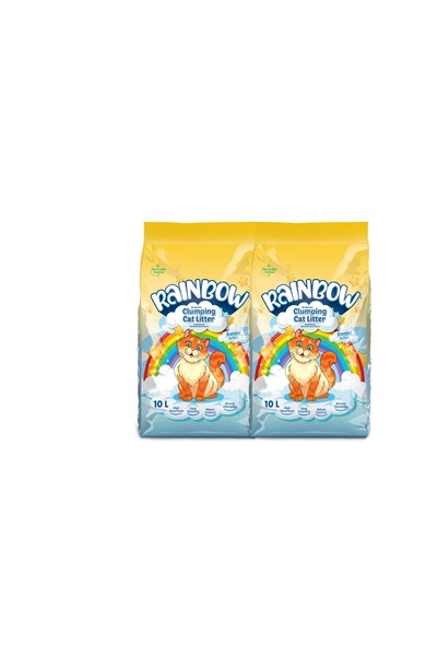 Rainbow Mix Karışım Kedi Kumu (2 x 10 L)