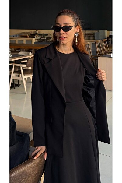 MADAME MELEK Rochie premium pentru femei, sacou, jachetă, costum, rochie midi...