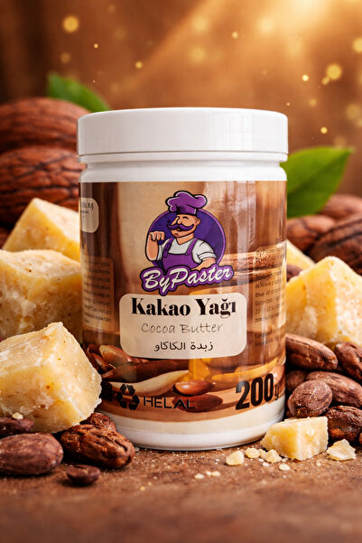 Dekamis By Paster Kakao Yağı 200 gr / %100 Saf Cocoa Butter – Pasta, Çikolata...