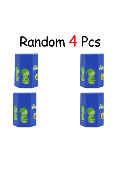 Choice5 Bandai Random 4 PCS Smiski Blind Box Bedroom Series Anime Figure Surp...