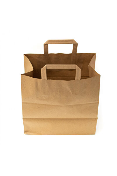 HORECA kraft paper bag, 26x17x27cm