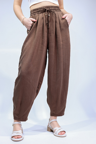 ELİT SHOES Modal fabric Soft-Textured women's baggy pants