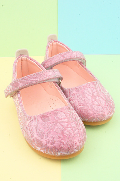 Nubebe Rainbow Kız Çocuk Babet Pembe