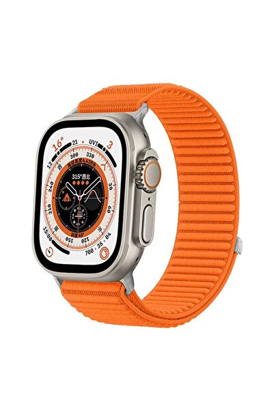 SilverCars Watch 44/45/46/49 mm Uyumlu PRO Cırt Cırtlı Spor Loop Saat Kordonu