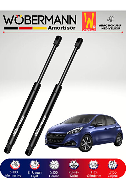 Wöbermann Peugeot 208 Bagaj Amortisörü Takım Sağ-Sol 2012-2013