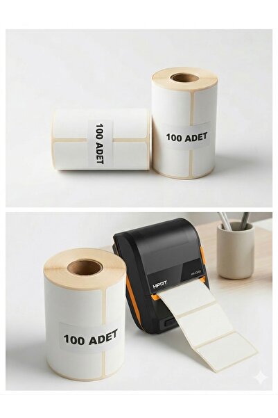 INFOMARKET Termal Etiket 70mm X 100mm 1li (5 li Paket)