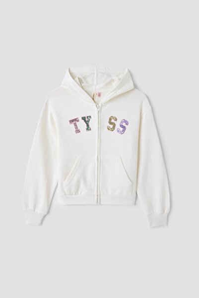 Tyess BG Store Kız Çocuk Bej Eşofman Üstü