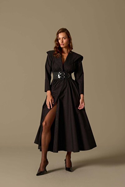 NOK İSTANBUL The Archivist Maxi Dress Black