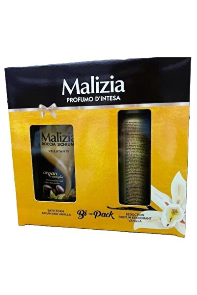 Malizia Set cadou pentru femei Malizia, Deodorant + Gel de duș 200ml, Vanilie...