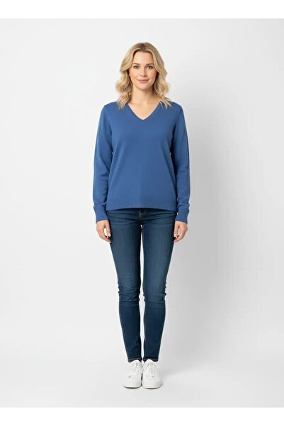 Hersley New Season V-Neck Women's Knitwear