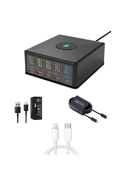 QUANDES Stație de încărcare de 160 W