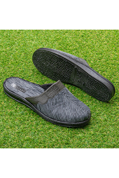 Tellus Men's Warm Textile Home Slippers, 56-21