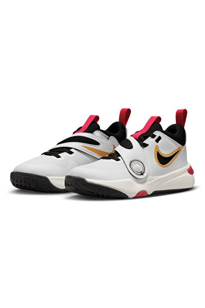 Nike Team Hustle D 11 (Ps) Çocuk Beyaz Sneaker Ayakkabı DV8994-104