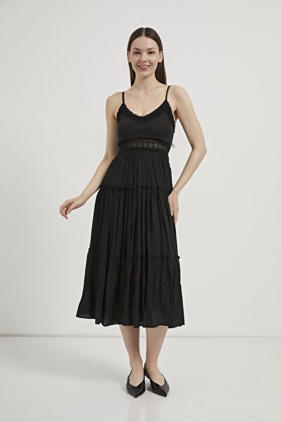 Arma Life ARMALIFE 2529 ΓΥΝΑΙΚΕΙΟ ΦΟΡΕΜΑ ΜΕ ΡΥΘΜΙΖΟΜΕΝΕΣ ΤΙΡΑΝΤΕΣ ΚΑΙ Δαντέλα...