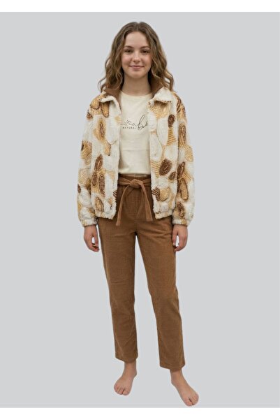 ww waka waka kids store Jachetă pentru fete cu model pluș - Cardigan în tonur...