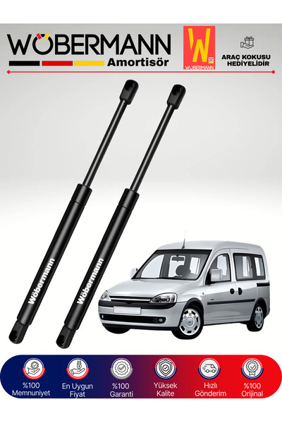 Wöbermann Opel Combo Tour Bagaj Amortisörü Takım Sağ-Sol 2001-2011