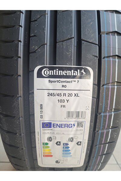 Continental 245/45R20 Sport Contact7 103Y XL FR Set Olarak (4 ADET) Yazlık 20...