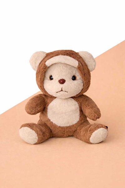 GRAN TOYS Kapşonlu Sevimli Ayıcık 35cm